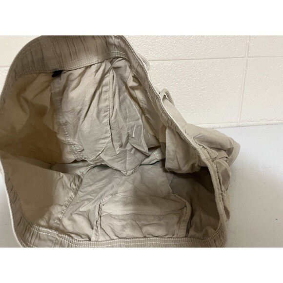 Men’s Size 34 Beige Drawstring Shorts - Picture 2 of 4